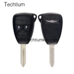 with battery clamp 2 button remote key shell for Chrysler